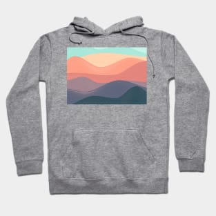 Abstract Waves Hoodie